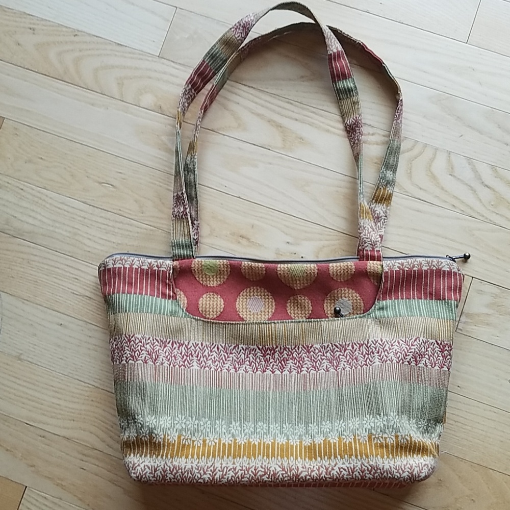 Women’s Multicolor Patterned Shoulder Bag